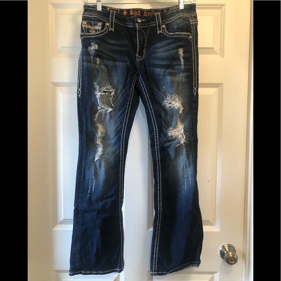 Rock Revival Size 29 Sherry Easy Boot Jeans - Picture 1 of 9